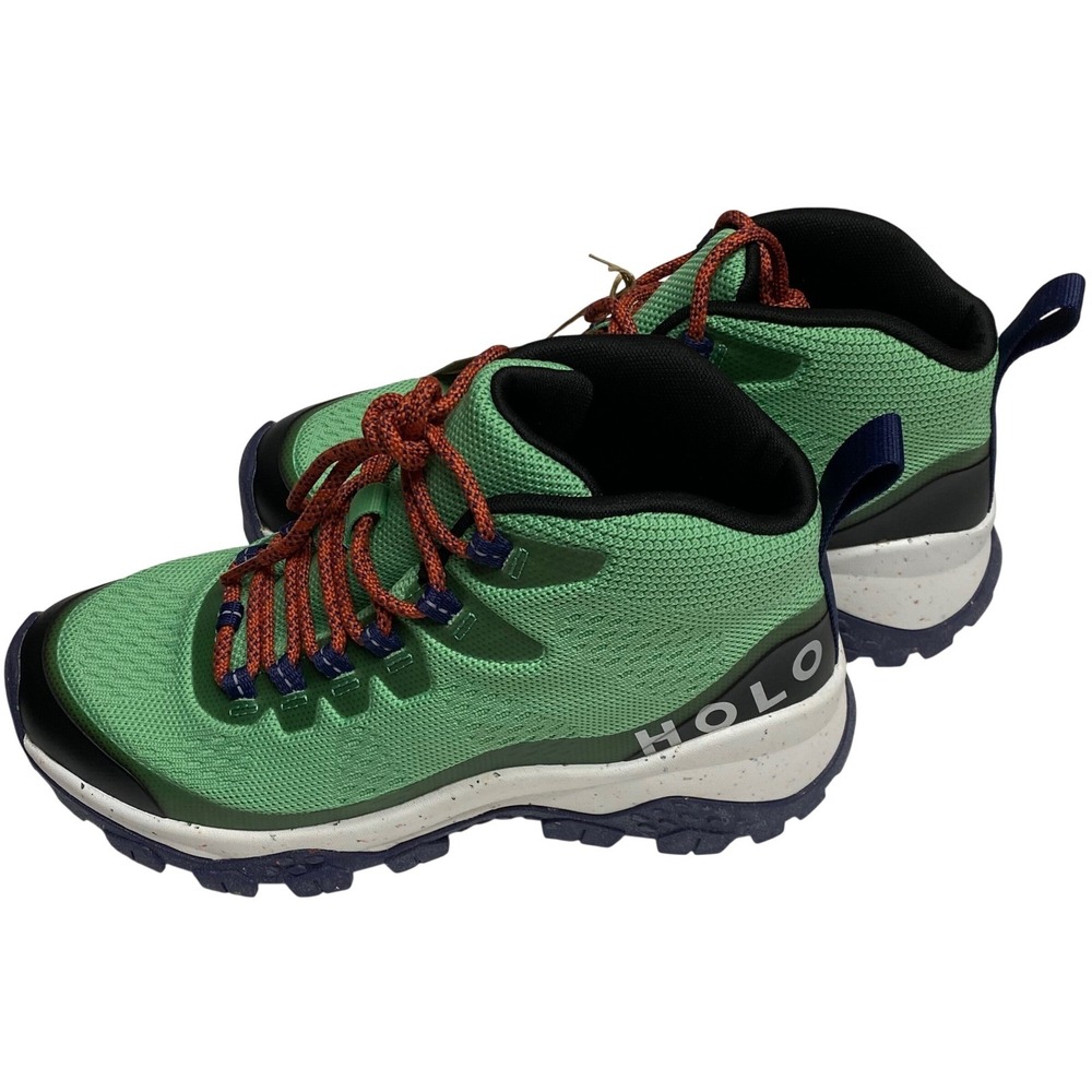 Holo Footwear Troy Mid Green‎ Hiking Boots Womens Size 07 HW712348 NEW